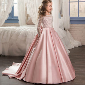Girls frock for beautiful girl, ideal for wedding and party wear, floral fancy dress