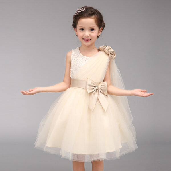 Girls Frock Fashion Personality Girl Wedding Princess Dress